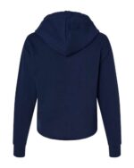 Women’s Laguna Sueded Raw Edge Crop Hoodie Sweatshirt