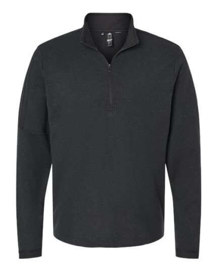 Men's 3-Stripes Quarter-Zip Sweater Pullover
