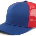 Perforated 5 Panel Trucker Snapback Cap