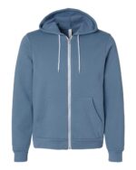 Unisex Sponge Fleece Full-Zip Hoodie Sweatshirt - Image 44