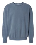 Unisex Garment-Dyed Lightweight Fleece Crewneck Sweatshirt - Image 3