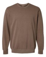 Unisex Garment-Dyed Lightweight Fleece Crewneck Sweatshirt - Image 9