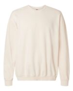 Unisex Garment-Dyed Lightweight Fleece Crewneck Sweatshirt - Image 15