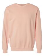 Unisex Garment-Dyed Lightweight Fleece Crewneck Sweatshirt - Image 19
