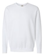 Unisex Garment-Dyed Lightweight Fleece Crewneck Sweatshirt - Image 23