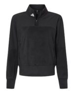 Women's Fleece Quarter-Zip Pullover - Image 3