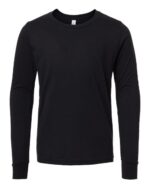 Youth Heather CVC Long Sleeve Tee - Image 3