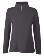 Women's Fusion ChromaSoft™ Pique Quarter-Zip Pullover - Image 5