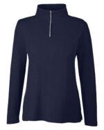 Women's Fusion ChromaSoft™ Pique Quarter-Zip Pullover - Image 9