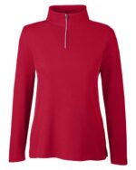 Women's Fusion ChromaSoft™ Pique Quarter-Zip Pullover - Image 13