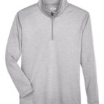 Youth Zone Sonic Heather Performance Quarter Zip Pullover