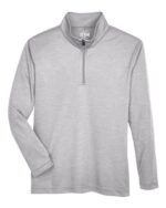 Youth Zone Sonic Heather Performance Quarter Zip Pullover