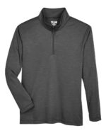 Youth Zone Sonic Heather Performance Quarter Zip Pullover