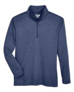 Youth Zone Sonic Heather Performance Quarter Zip Pullover