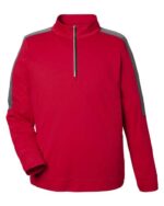 Men's Market Snag Protect Mesh Colorblock Quarter-Zip Pullover - Image 7