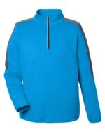 Men's Market Snag Protect Mesh Colorblock Quarter-Zip Pullover - Image 9