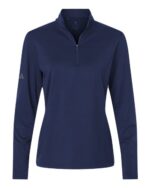Women’s Textured Stripe Quarter Zip Pullover
