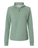 Women's Spirit Textured Quarter-Zip Pullover - Image 9