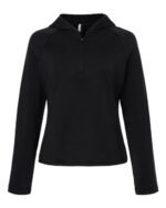 Women’s Qualify Quarter Zip Hooded Pullover