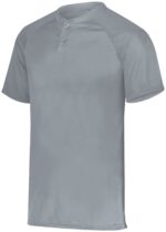 Youth Attain Wicking Two Button Baseball Jersey