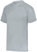 Attain Wicking Two Button Baseball Jersey