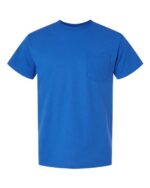 Unisex DryBlend® Pocket T-Shirt - Image 12