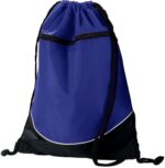Tri Color Drawstring Backpack