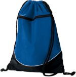 Tri Color Drawstring Backpack