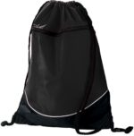 Tri Color Drawstring Backpack