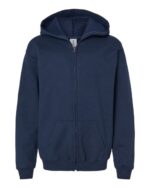 Youth Heavy Blend™ Full-Zip Hooded Sweatshirt - Image 3