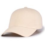 Brushed Cotton Twill Hook And Loop Adjustable Cap