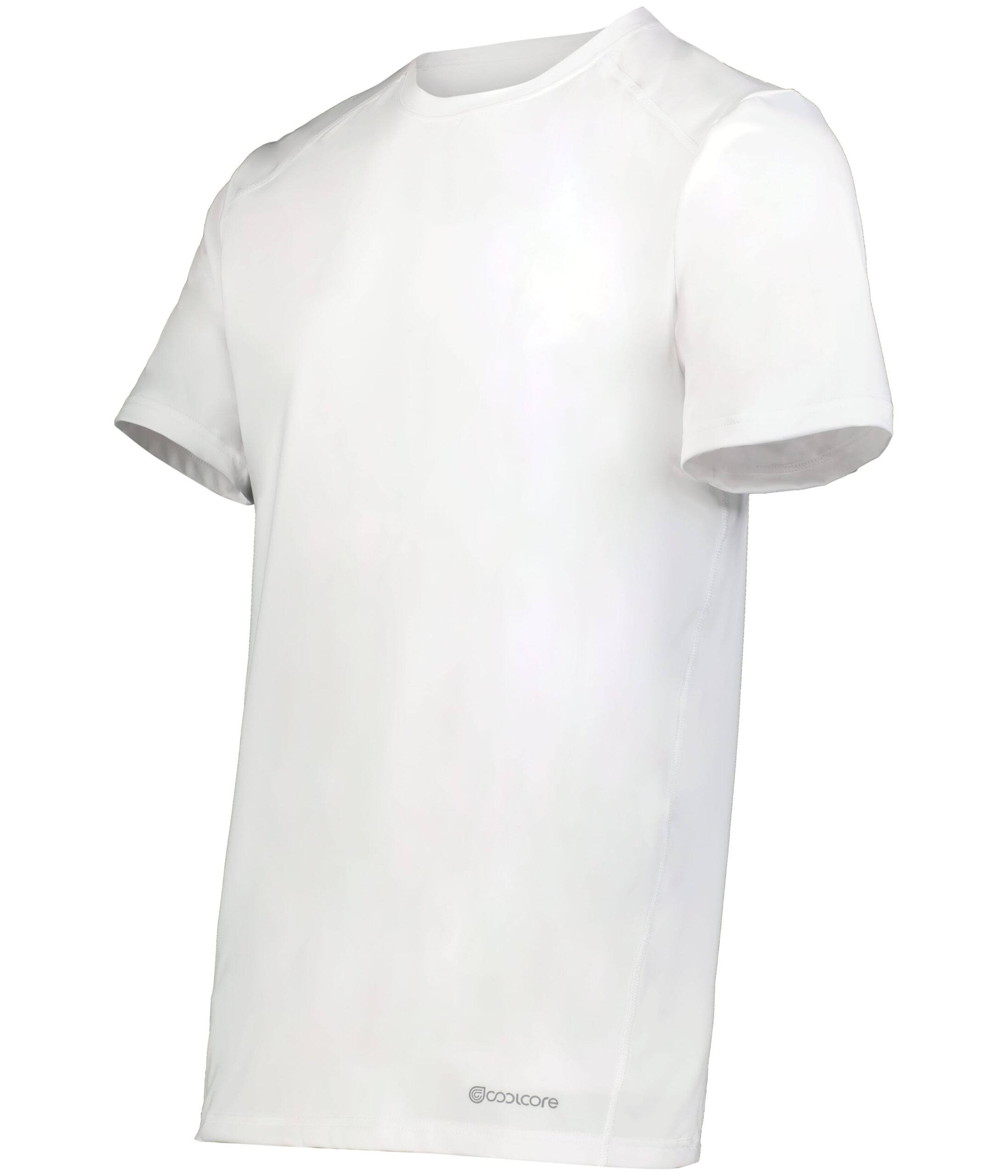 Essential Tee Powered by Coolcore® — WHITE (front) Essential Tee Powered By Coolcore®