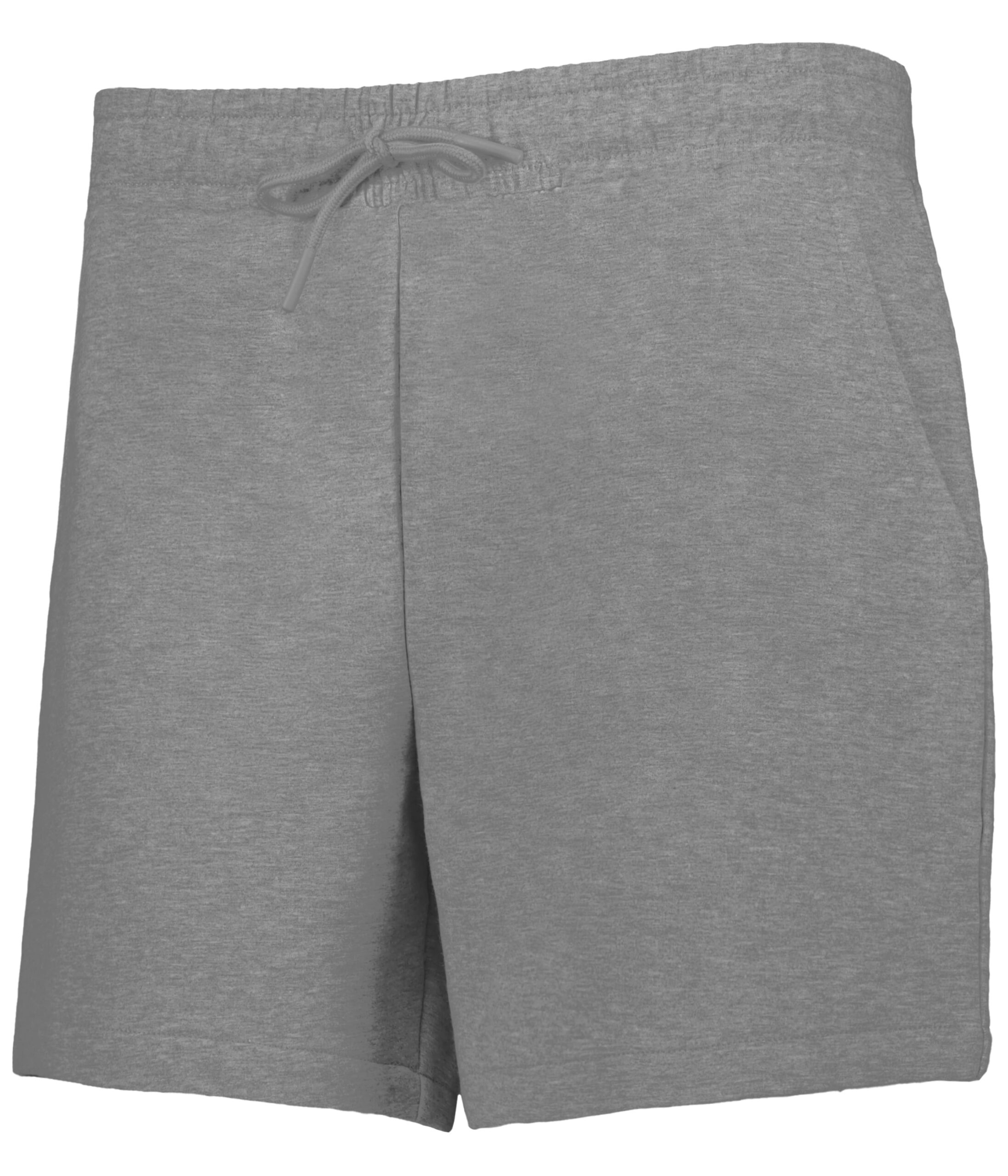 LADIES HERITAGE PREP SHORTS — ATHLETIC HEATHER (front) LADIES HERITAGE PREP SHORTS
