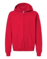 Youth Heavy Blend™ Full-Zip Hooded Sweatshirt - Image 5