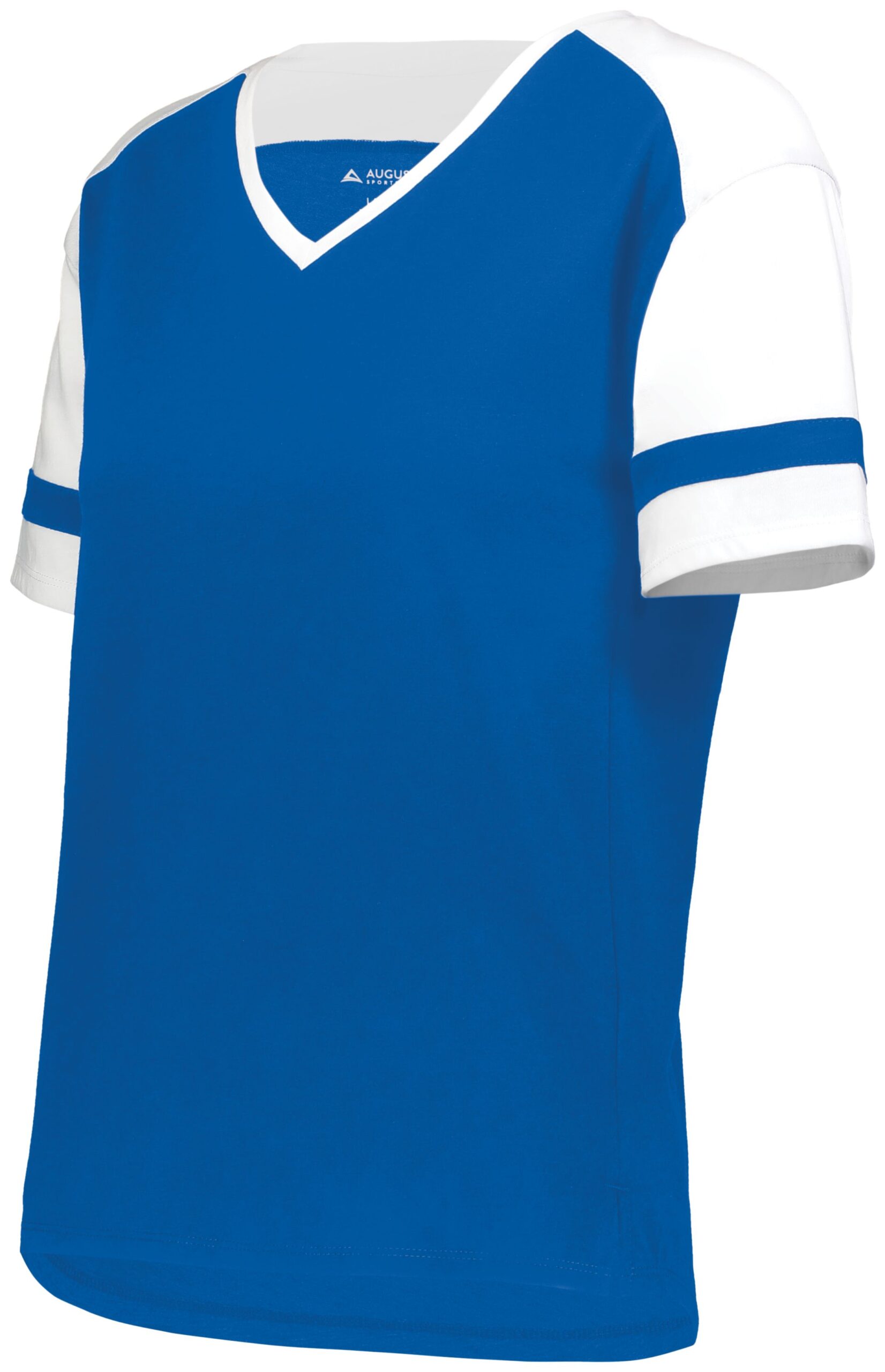 Ladies Fanatic 2.0 Tee — ROYAL/WHITE (front) Ladies Fanatic 2.0 Tee