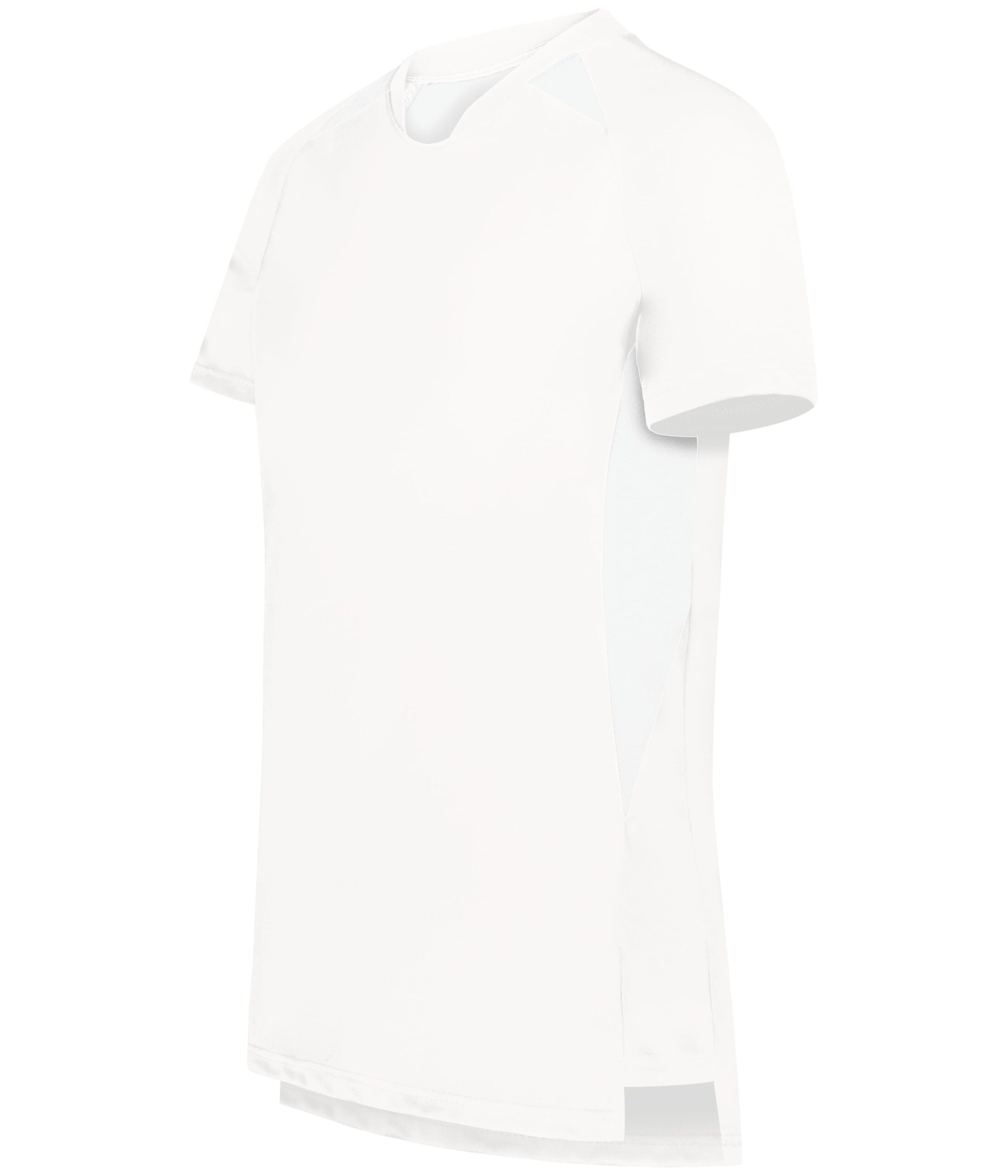 Ladies Hawk Evolution Soccer Jersey — WHITE (front) Ladies Hawk Evolution Soccer Jersey