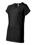Women's Softstyle® V-Neck T-Shirt - Image 2