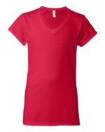 Women's Softstyle® V-Neck T-Shirt - Image 4