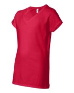 Women's Softstyle® V-Neck T-Shirt - Image 5