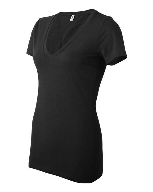 Women’s Jersey Deep V Neck Tee