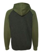 Unisex Raglan Hooded Sweatshirt - Image 2