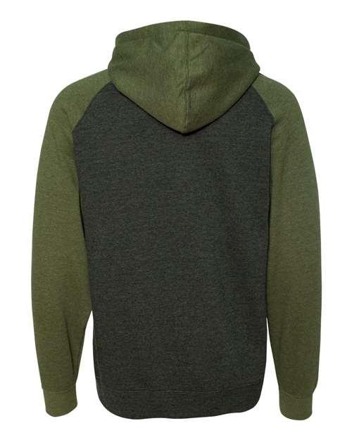 Unisex Raglan Hooded Sweatshirt