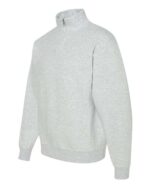 Unisex Nublend® Cadet Collar Quarter-Zip Sweatshirt - Image 2