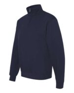 Unisex Nublend® Cadet Collar Quarter-Zip Sweatshirt - Image 11