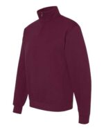 Unisex Nublend® Cadet Collar Quarter-Zip Sweatshirt - Image 14