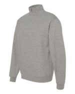 Unisex Nublend® Cadet Collar Quarter-Zip Sweatshirt - Image 17