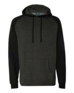 Unisex Raglan Hooded Sweatshirt - Image 3