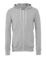 Unisex Sponge Fleece Full-Zip Hoodie Sweatshirt - Image 5