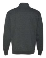 Unisex Nublend® Cadet Collar Quarter-Zip Sweatshirt - Image 9