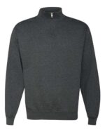 Unisex Nublend® Cadet Collar Quarter-Zip Sweatshirt - Image 7